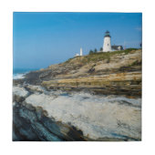 Maine, Pemaquid Point, Pemaquid Point Lighthouse Tegeltje (Voorkant)