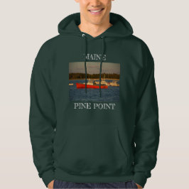 Maine Pine Point-hoodsweatshirt Hoodie