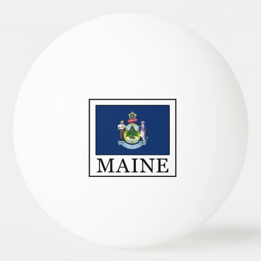 Maine Pingpongbal (Voorkant)