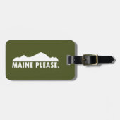 Maine Please Bagagelabel (Voorkant horizontaal)