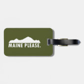 Maine Please Bagagelabel (Achterkant horizontaal)