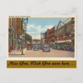 Maine, Portland, Downtown Briefkaart (Voorkant)