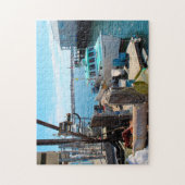 Maine Portland Harbour. Legpuzzel (Verticaal)