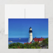 Maine Portland Head Light Briefkaart (Voorkant / Achterkant)