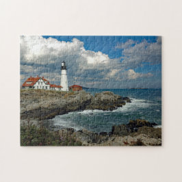 Maine Portland Head Lighthouse Foto Legpuzzel