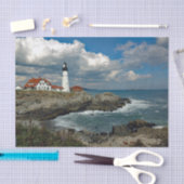 Maine Portland Head Lighthouse Foto Tissuepapier (Craft)