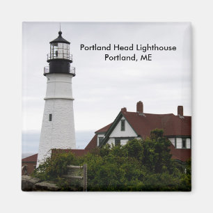 Maine Portland Hoofd Licht Huis Personaliseren Magneet