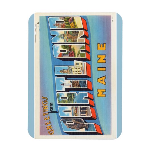 Maine, Portland magneet (Verticaal)