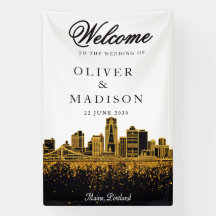 Maine Portland moderne trouwbegroeting