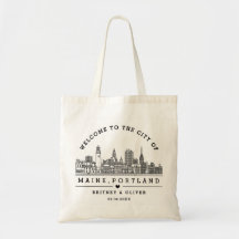 Maine Portland Silhouette – Op maat gemaakte huwel