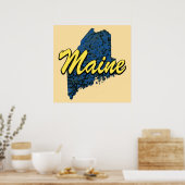 Maine Poster (Keuken)
