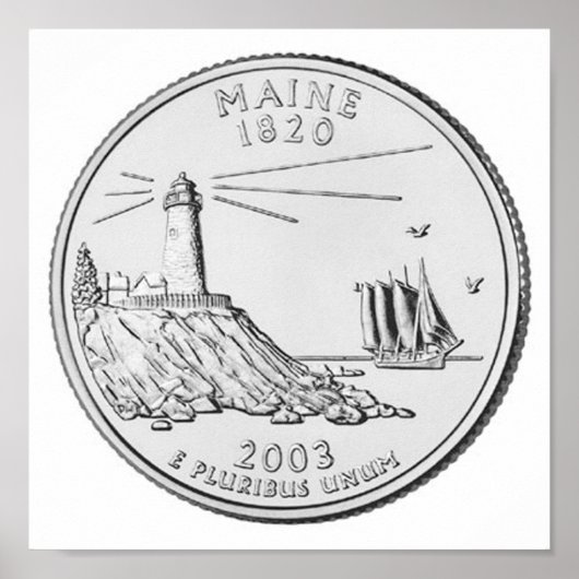 Maine Poster (Voorkant)