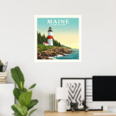  Maine Poster (Thuiskantoor)