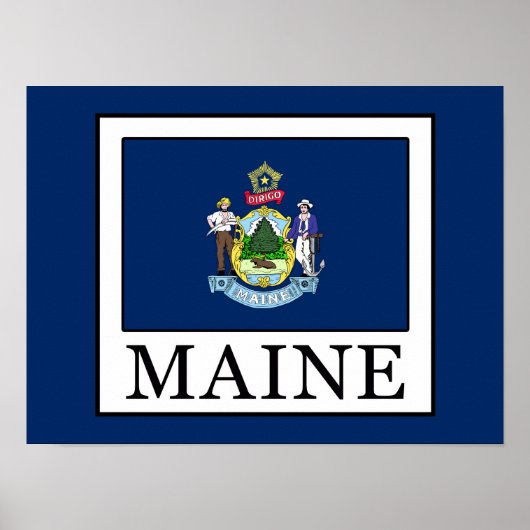 Maine Poster (Voorkant)