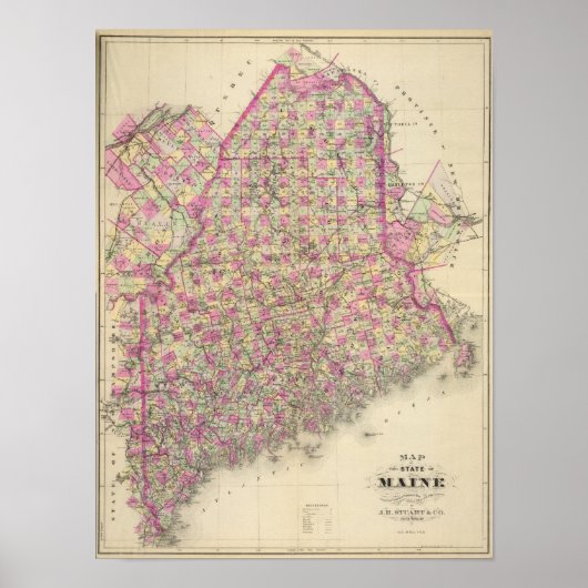 Maine Poster (Voorkant)