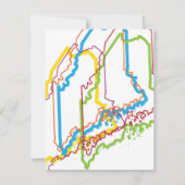 maine pride blur kaart (Voorkant)