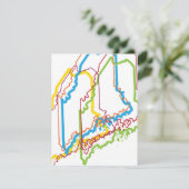 maine pride blur kaart (Staand voorkant)