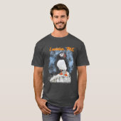Maine Puffin and City T-shirt (Voorkant volledig)