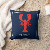 Maine Red Lobster Kussen (Deken)