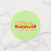 Maine Red Snapper Hotdog Portland ME Food Cookout Confetti (Kleine voorkant)