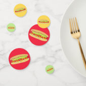 Maine Red Snapper Hotdog Portland ME Food Cookout Confetti (Groep)