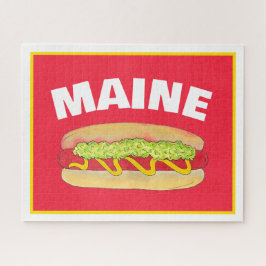 Maine Red Snapper Hotdog Portland ME Food Cookout Legpuzzel