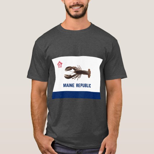 Maine Republiek T-shirt (Voorkant)