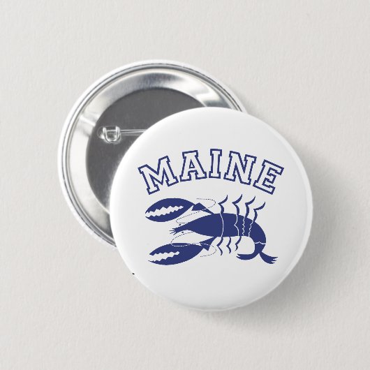 Maine Ronde Button 5,7 Cm (Voorkant /achterkant)