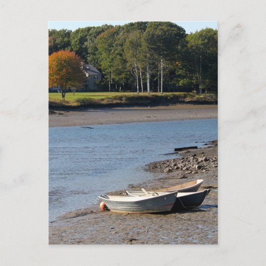 Maine Rowships Water Foto Briefkaart (Voorkant)