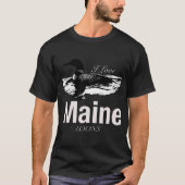 Maine’s meren en vijverleeuwen t-shirt (Voorkant)