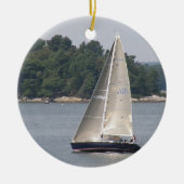 Maine Sailing Ornament (Voorkant)