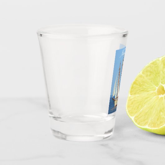 Maine schoeners die Thunder_Cove serveren Shot Glas (Links)
