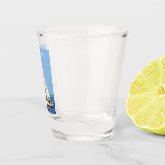 Maine schoeners die Thunder_Cove serveren Shot Glas (Rechts)