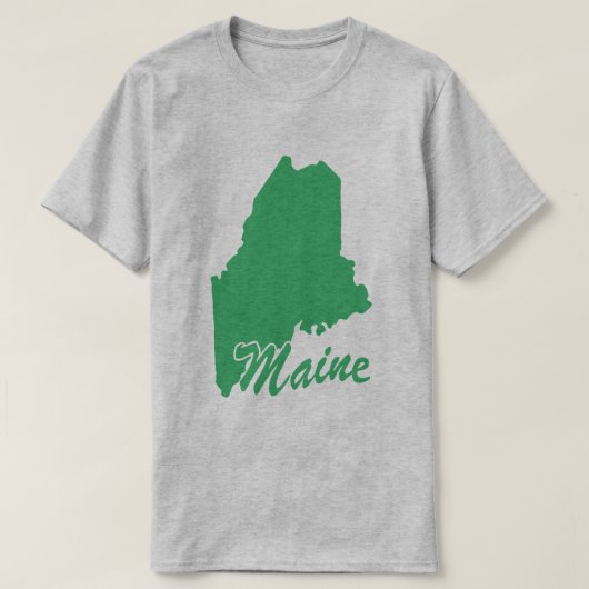 Maine Shape T-shirt (Design voorkant)