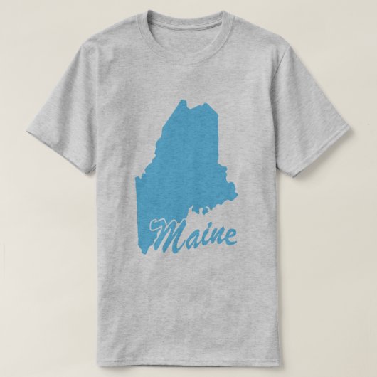 Maine Shape T-shirt (Design voorkant)