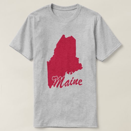 Maine Shape T-shirt (Design voorkant)