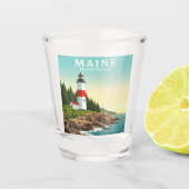 Maine Shot Glas (Voorkant)