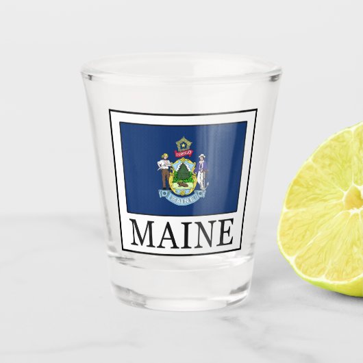 Maine Shot Glas (Voorkant)