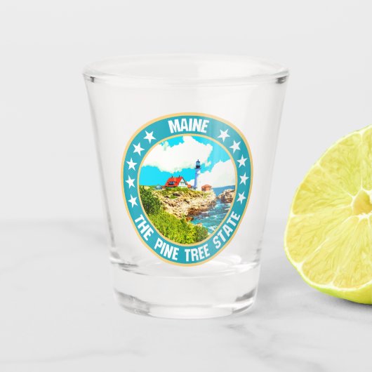 Maine Shot Glas (Voorkant)