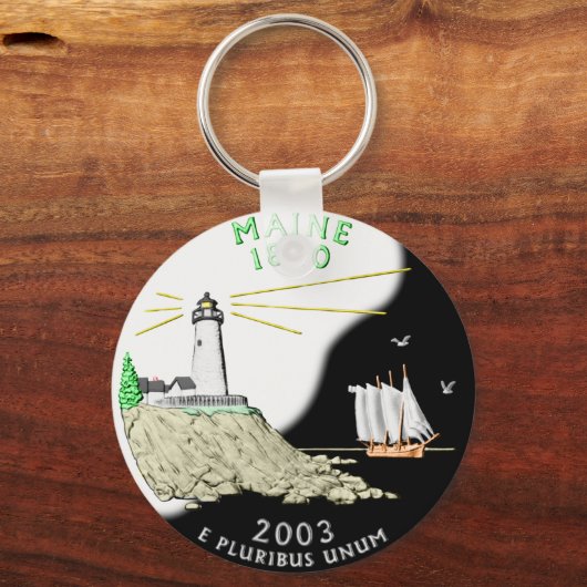 Maine Sleutelhanger (Voorkant)