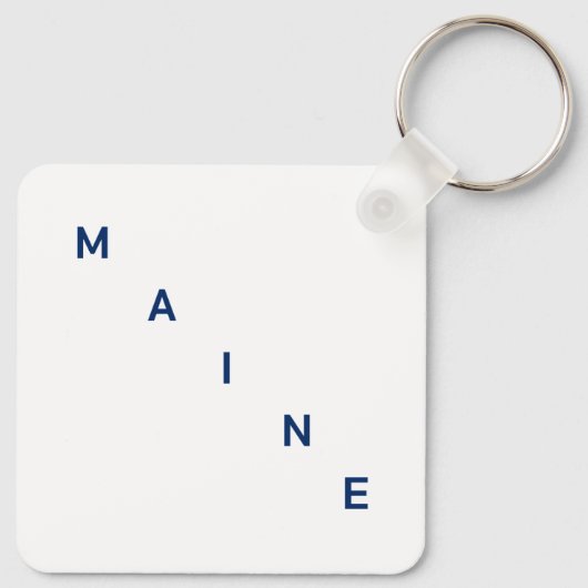 Maine Sleutelhanger (Achterkant)