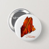 Maine Souvenir Gift Item Ronde Button 5,7 Cm (Voorkant /achterkant)