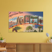 Maine (staatskapitaal/ventilator)grote brief canvas afdruk (Insitu (Woonkamer))