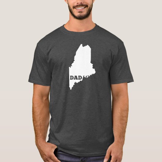 Maine State Dad Shirt (Voorkant)