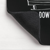 Maine State Downeaster Kreeften Vissersboot T-shir Muismat (Hoek)