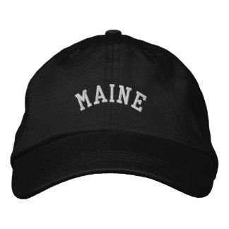 Maine State Embroized Geborduurde Pet