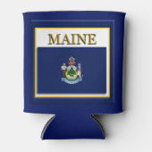 Maine State Flag Design Blikjeskoeler (Voorkant)