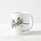 Maine State heeft uw rustieke thuisstad gepersonal Koffiemok (Voorkant rechts)