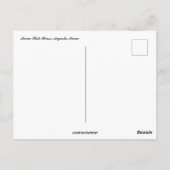 Maine State House in Augusta Maine Briefkaart (Achterkant)