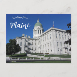 Maine State House in Augusta Maine Briefkaart